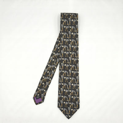 Ostrich Print Tie