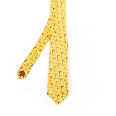 Yellow Macaw Tie