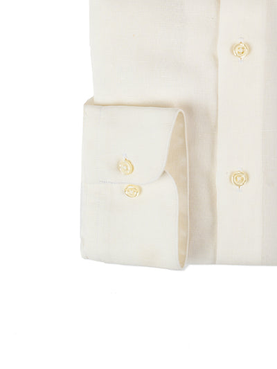 Cream Linen Shirt