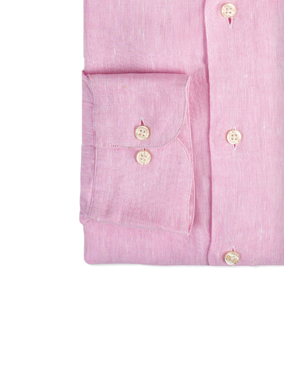 Pink Linen Shirt