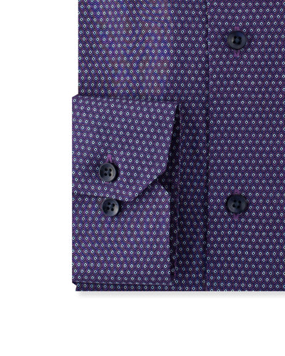 Purple Micro Design Shirt