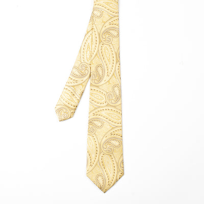 Yellow Paisley Tie