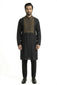 MTO Black Embroidered Kurta Pajama