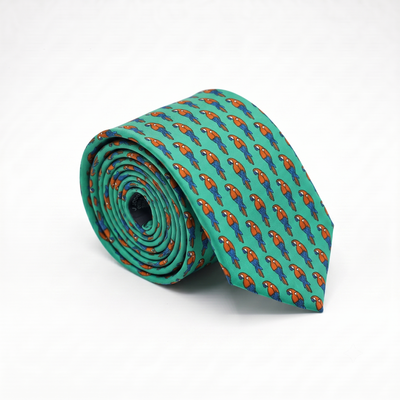 Scarlet Macaw Tie
