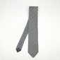 Navy & Ivory Geometric Tie