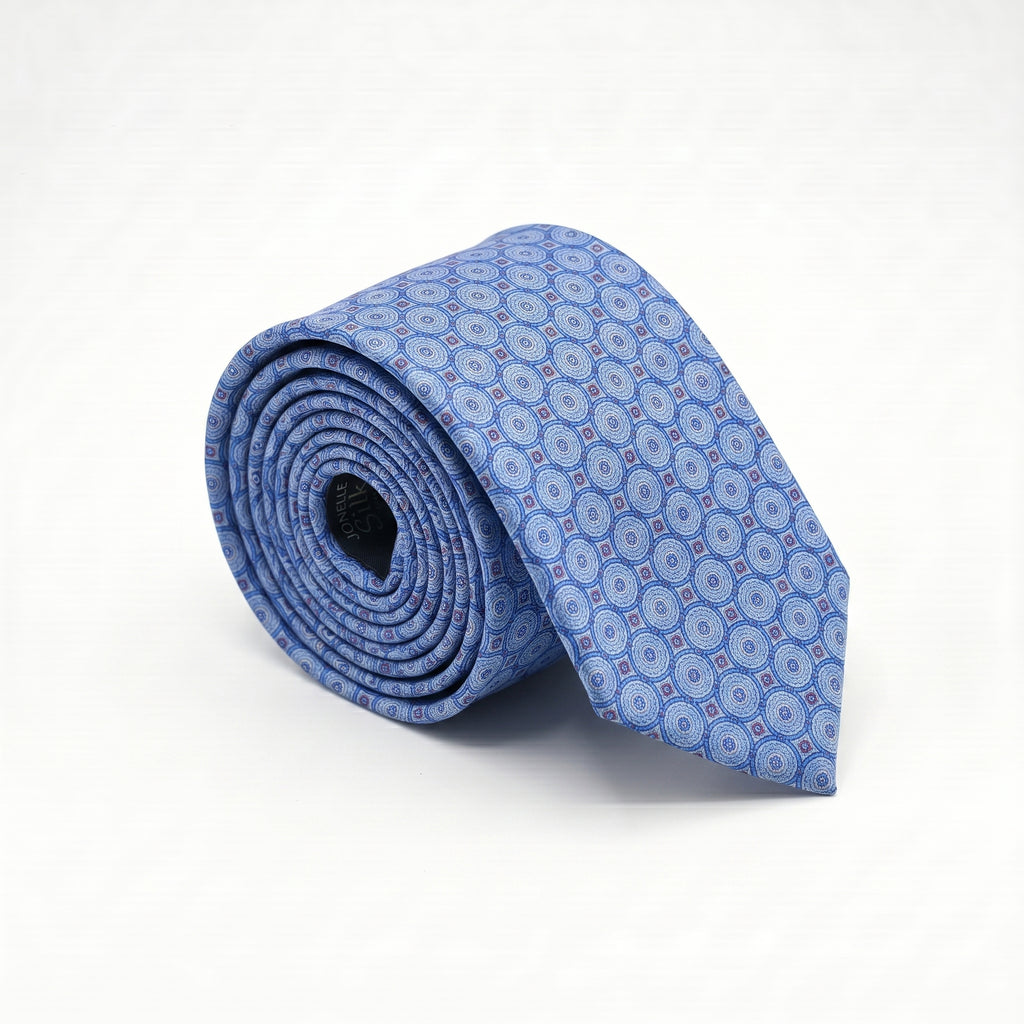 Blue Medallion Tie