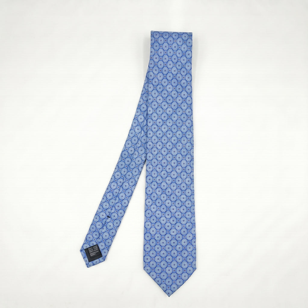 Blue Medallion Tie