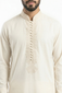 MTO Ivory Embroidered Kurta Pajama