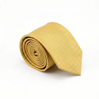 Yellow Textured Tie