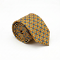 Orange & Blue Geometric Tie
