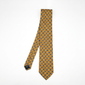 Orange & Blue Geometric Tie