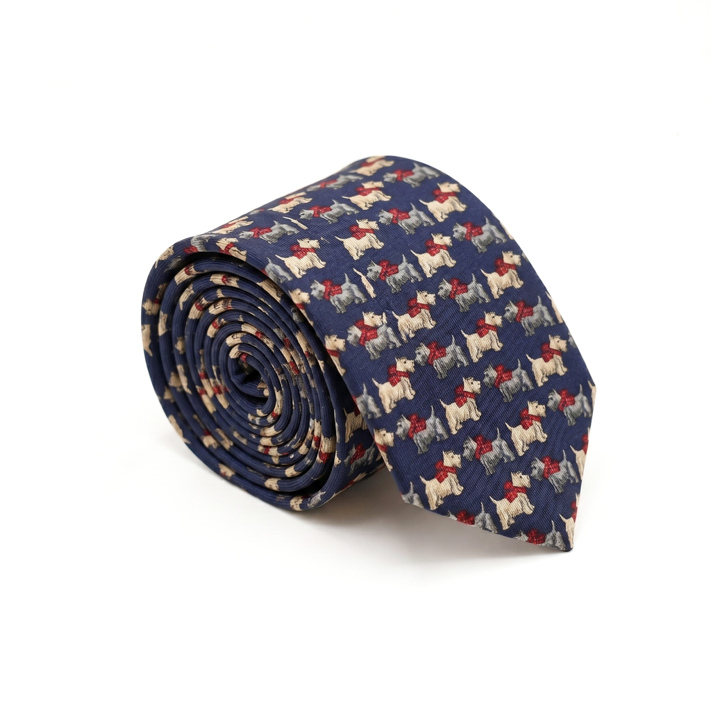 Shih Tzu Print Tie