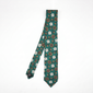 Green Floral Tie