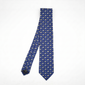 Duck & Fish Blue Tie