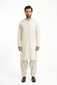 Offwhite Embroidered Shalwar Kameez