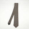 Navy Paisley Foulard Tie
