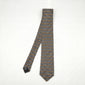 Navy Paisley Foulard Tie
