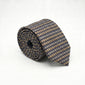 Navy Paisley Foulard Tie