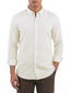 Ivory Button Down Linen Shirt