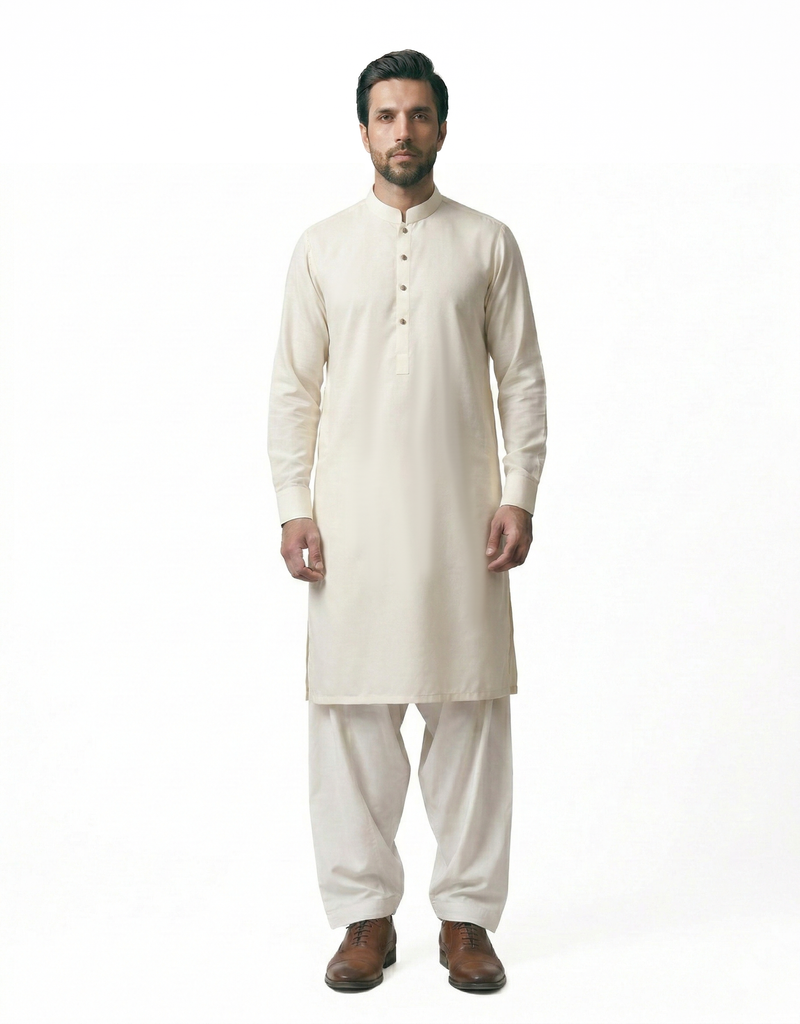 Offwhite Shalwar Kameez