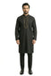 MTO Black Tilla Embroidered Kurta Pajama