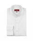White Band Collar Linen Shirt