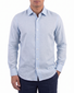 Sky Blue Striped Linen Shirt