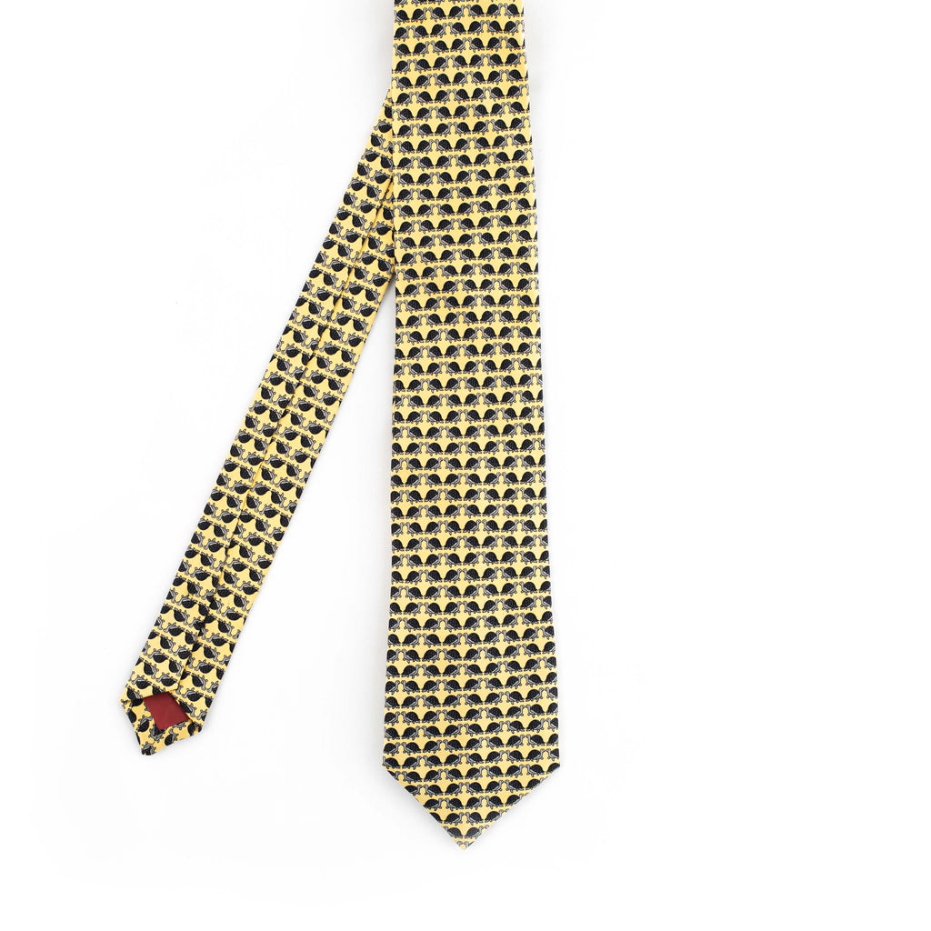 Yellow Turtle Tie