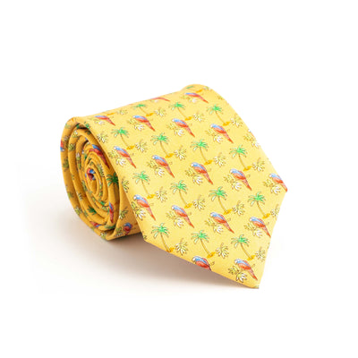 Yellow Macaw Tie
