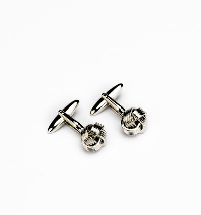 Silver Knot Cufflinks