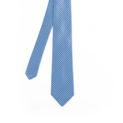Blue Patterned Tie