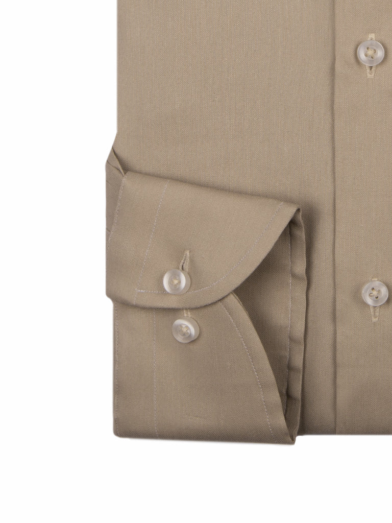 Olive Linen Shirt