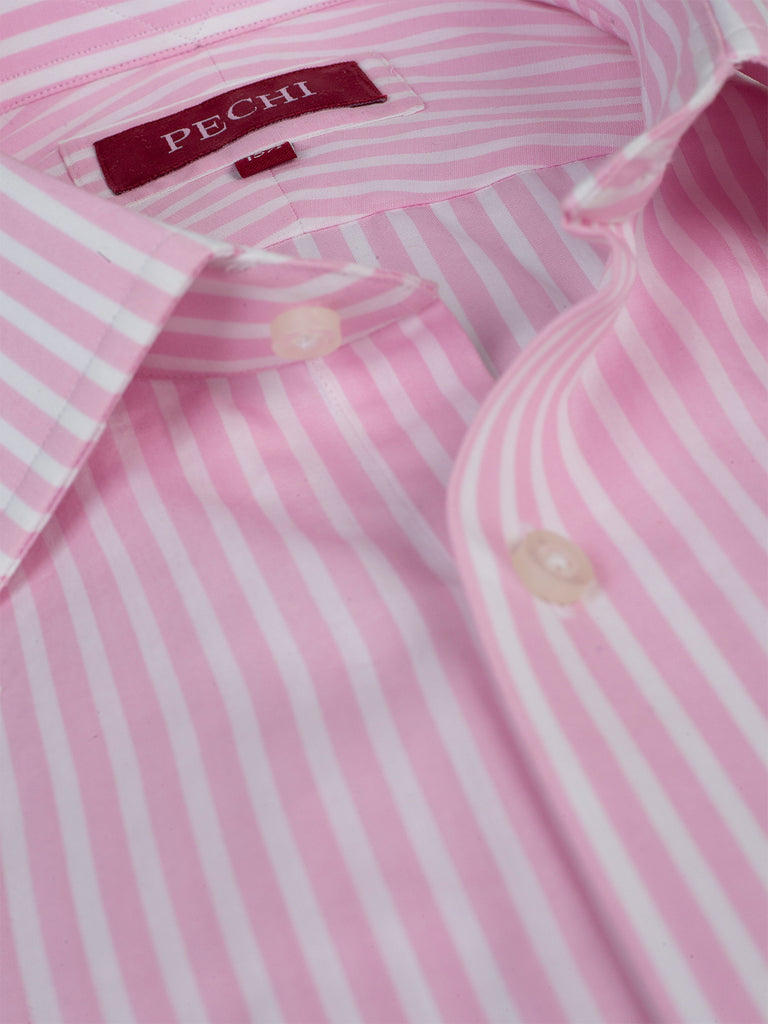 Pink Bengal Stripe Shirt