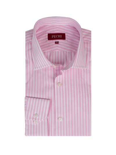 Pink Bengal Stripe Shirt