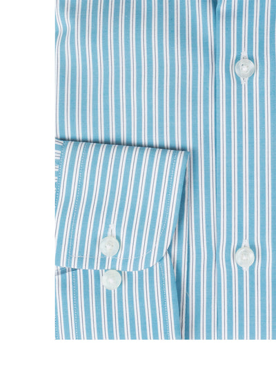 Blue & White Bengal Stripe