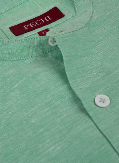 Mint Linen Shirt