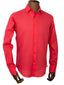 Dusty Red Linen Shirt