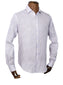 Mauve Bengal Stripe Linen Shirt