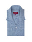 Grey Indigo Linen Bush Shirt