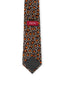 Brown Floral Tie