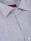 Mauve Bengal Stripe Linen Shirt