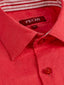 Dusty Red Linen Shirt