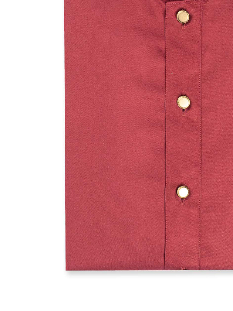 Maroon Kurta