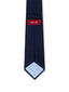 Navy Blue Twill Tie