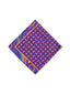 Purple Paisley Print Pocket Square