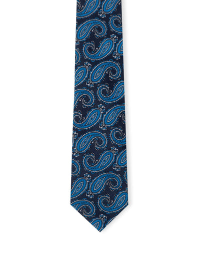 Royal Blue Paisley Tie