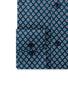 Blue Geometric Pattern Shirt