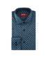 Blue Geometric Pattern Shirt