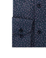 Navy Micro Print Shirt