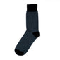 Blue Herringbone Socks